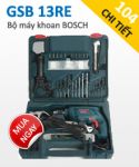 Bộ máy khoan Bosch GSB 13RE hộp nhựa 100 chi tiết